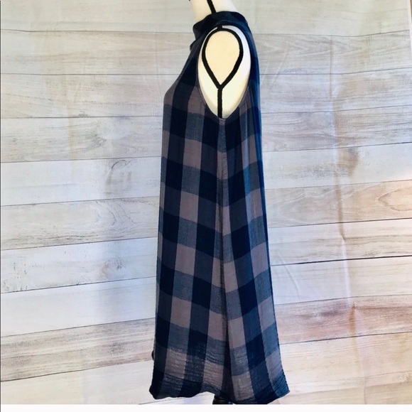 Cloth and Stone Plaid Swing Dress - Picture 3 of 8